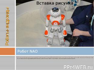 Робот NAO NAO - это автономный программируемый человекоподобный робот, разработа