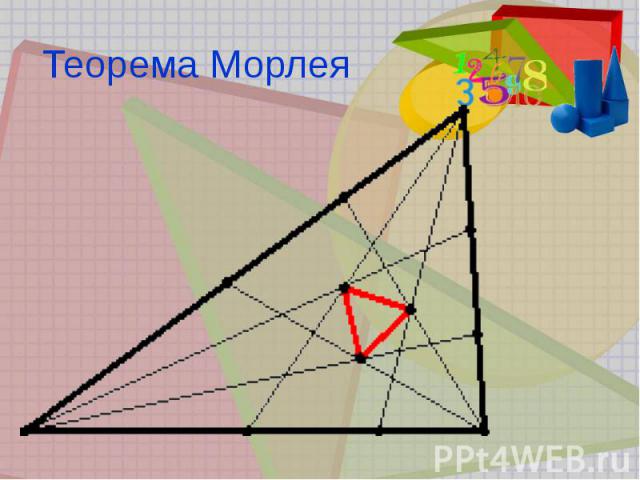 Теорема Морлея Теорема Морлея
