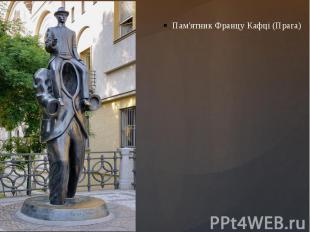 Пам'ятник Францу Кафці (Прага)