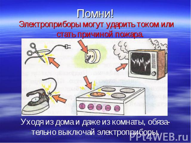 Электроприборы могут ударить током или стать причиной пожара. Электроприборы могут ударить током или стать причиной пожара.