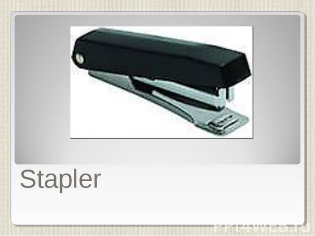Stapler