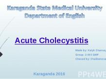 Acute Cholecystitis