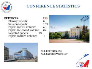 CONFERENCE STATISTICS