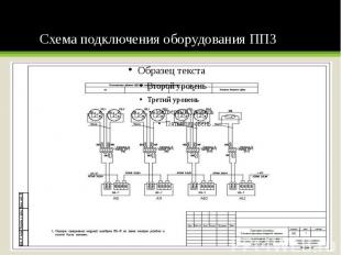 Схема подключения оборудования ППЗ