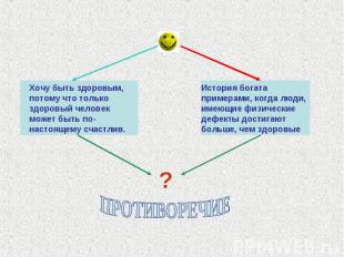 Хочу быть здоровым, потому что только здоровый человек может быть по-настоящему