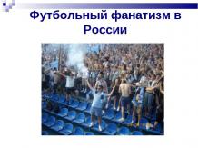 Футбольный фанатизм в России