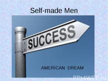Self-made Men