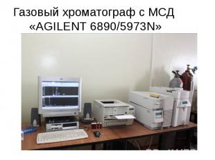 Газовый хроматограф с МСД «AGILENT 6890/5973N»