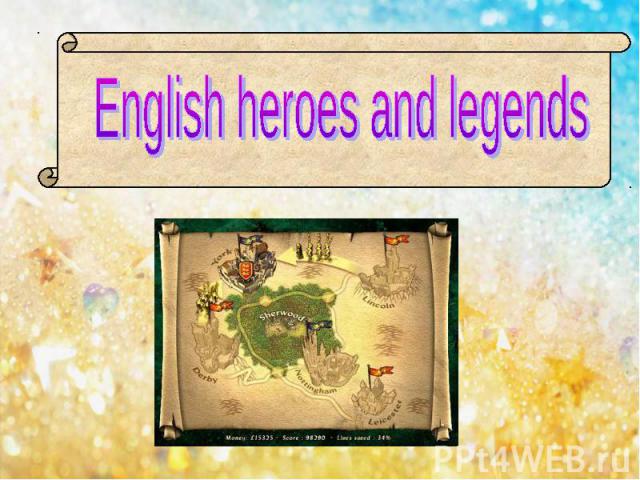 English heroes and legends