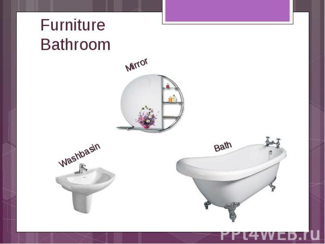Furniture Bathroom