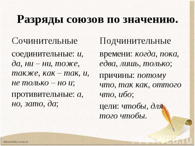 Тоже какой союз по значению. Разряды союзов по значению таблица. Разряды сочинительных и подчинительных союзов. Разряды сочинительных и подчинительных союзов таблица. Подчинительные Союзы разряды по значению.