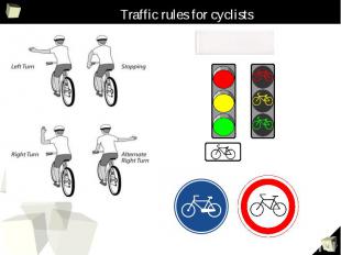 Traffic rules for cyclists