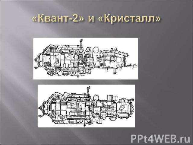 «Квант-2» и «Кристалл»