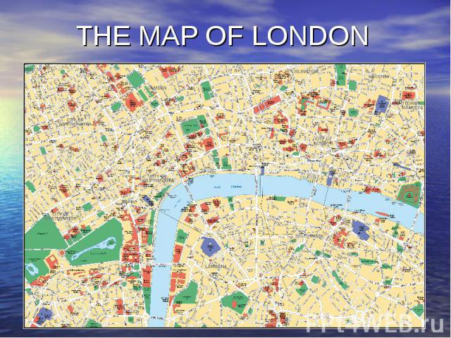 THE MAP OF LONDON