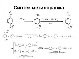 Синтез метилоранжа