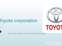 Транснациональная корпорация Toyota