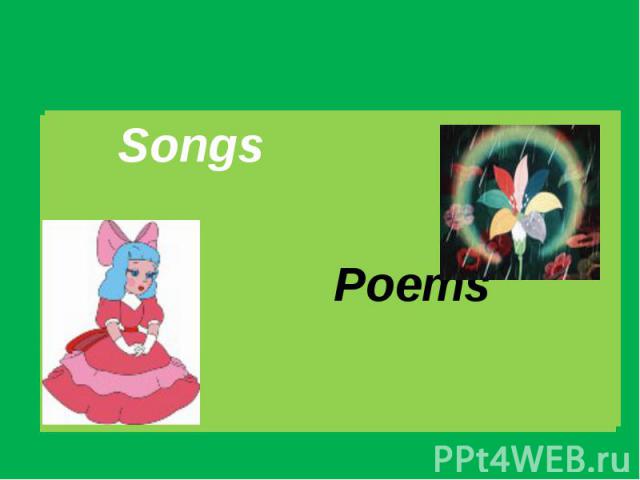 Songs Poems