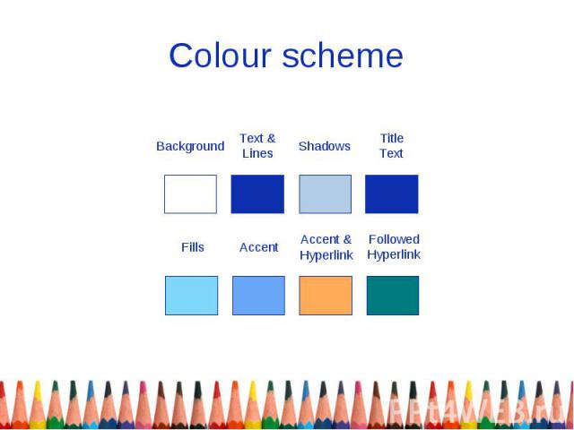 Colour scheme