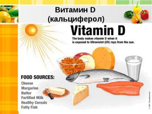 Витамин D (кальциферол)