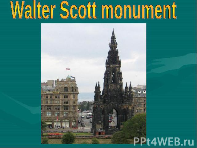 Walter Scott monument