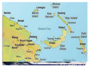 Происхождение островов 2 материковые: Новая Каледония, Новая Зеландия и Новая Гв