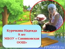 Участие в летних чтениях 2014 Курочкина Надя