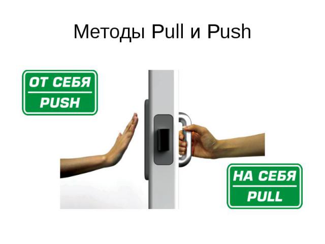 Методы Pull и Push