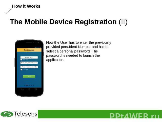 The Mobile Device Registration (II)