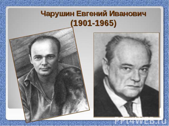 Чарушин Евгений Иванович(1901-1965)