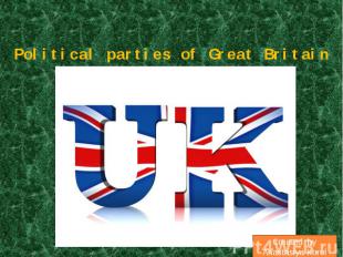 Political parties of Great Britain