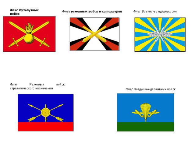 Флаг Сухопутных Войск Фото