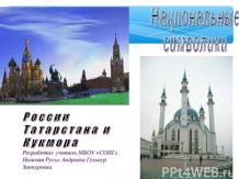 Национальные символики России, Татарстана и Кукмора