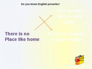 Do you know English proverbs?