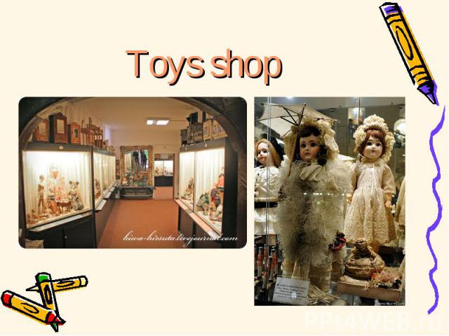 Toys shop