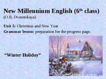 New Millennium English