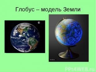 Глобус – модель Земли