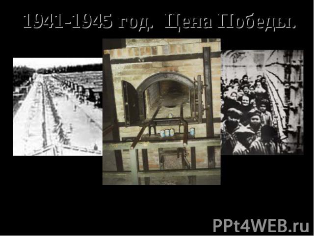 1941-1945 год. Цена Победы.