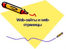 Web-сайты и web-страницы