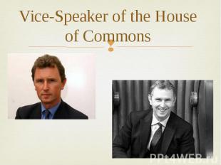 Vice-Speaker of the House of Commons