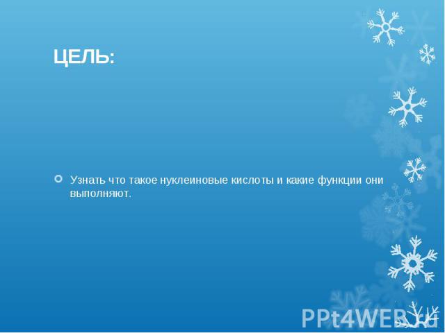 Узнать что такое нуклеиновые кислоты и какие функции они выполняют. Узнать что такое нуклеиновые кислоты и какие функции они выполняют.