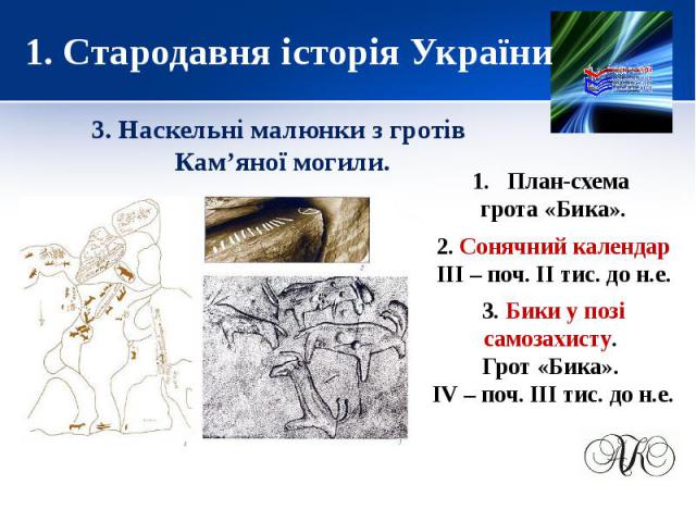 1. Стародавня історія України