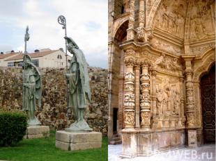 1889-1893 – Епископский дворец в г. Астрога, Кастилия (Леон) Выполненное из свет