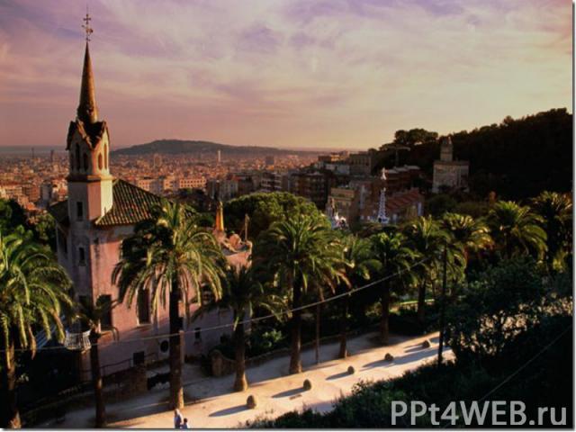 1900-1914 – Парк Гуэль, Барселона – Мировое наследие ЮНЕСКО, 1984 Парк Гуэль расположен в районе Грасия, на холме пригорода Валькарка, который находился довольно далеко от центра города по тем временам. Инициатива создания парка …