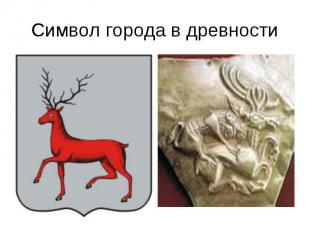 Символ города в древности