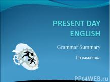 Present day english