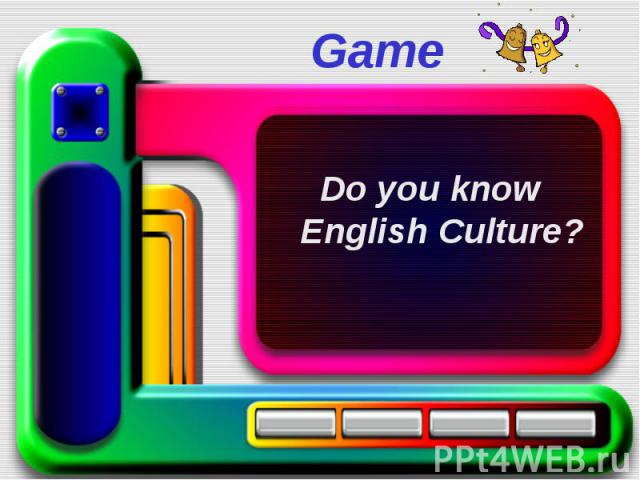 Do you know English Culture?