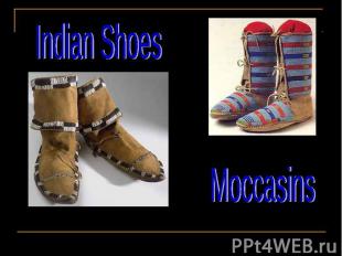 Indian Shoes Moccasins