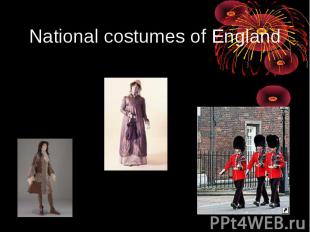 National costumes of England