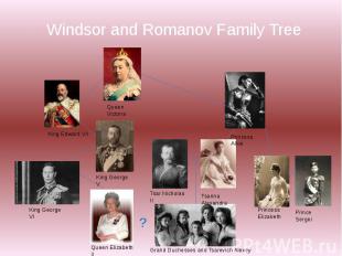 Windsor and Romanov Family Tree
