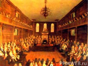 Игра «Заседание парламента»«Нужна ли была Англии революция и была ли возможность